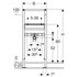 Ugradbeni element za umivaonik Geberit Duofix, 112 cm, new