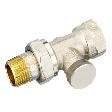 Prigušnica radijatorska Danfoss RLV-S, 1/2", ravna