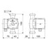 Pumpa cirkulaciona za sanitarnu vodu Grundfos UP, 20-15N, 150 mm, za PTV, standard