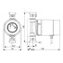 Pumpa cirkulaciona za sanitarnu vodu Grundfos UP, 15-14 BXDT PM, s digitalnim satom, s nepovratnim ventilom