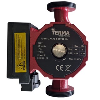 Pumpa cirkulaciona elektronska Terma, 32-60, 180 mm, za sustave grijanja