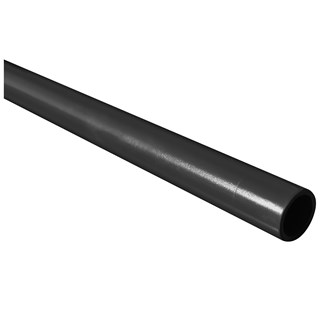 Cijev crna bešavna plastificirana, 1/2" (21,3x2,6mm), 6 m, DN15, RAL 7016