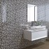 Mozaik pločica May Crystal Mosaic Beauty Brown, 30x30 cm (1, 5x1, 5 cm), sjaj i mat, dekor