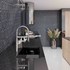 Mozaik pločica May Crystal Mosaic Charming Black, 30x30 cm (2, 3x2, 3 cm), sjaj i mat, dekor