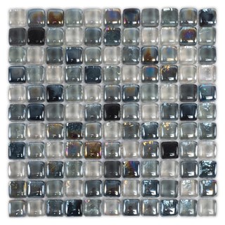Mozaik pločica May Crystal Mosaic Lovely Grey, 30x30 cm (2, 5x2, 5 cm), sjaj i mat, dekor