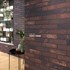 Pločica Rondine Brick Bristol Umber, R11, 1 cm fuga, 6x25 cm, mat, zidna/podna