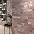 Pločica Rondine Brick Bristol Rust, fuga 1 cm, 6x25 cm, mat, zidna i podna