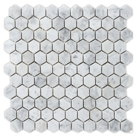 Mozaik pločica May Crystal Mosaic Adorable Hexagon Marble, 30x30 cm, sjaj, dekor