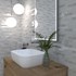 Mozaik pločica May Crystal Mosaic Delight White, 30x30 cm, sjaj i mat, dekor