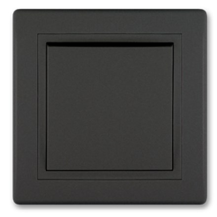 Prekidač križni PRESTIGE 10A 250V~, crni soft