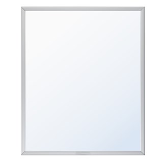 Ogledalo s aluminijskim okvirom Concepto+, 50x60 cm
