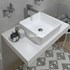 Umivaonik na ploču Concepto Touch-C, 39x39x14 cm