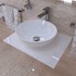 Ploča za nadgradni umivaonik Concepto+ Stone Glass A, 61x47x1,8 cm