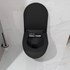 Toaletna školjka viseća Concepto Brilla Rimless, max. 6 L, mat crna, 53 cm