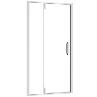 Tuš vrata jednokrilna Voxort Pro Premium PE3-line, 100x195, prozirno/krom
