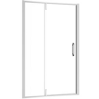 Tuš vrata jednokrilna Voxort Pro Premium PE3-line, 120x195, prozirno/krom
