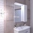 Kupaonski ormarić sa ogledalom i LED rasvjetom Concepto+ Smart, 70x90x15 cm 