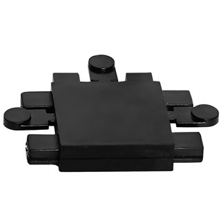 Konektor T Zorra Lighting, crni