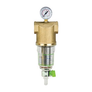 Filter za vodu Ekom Bravo, 1", mesing sa manometrom