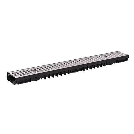 Kanal modularni Styron, 130x1000x55 mm, sa rešetkom, pocinčani, A15, 1,5 T