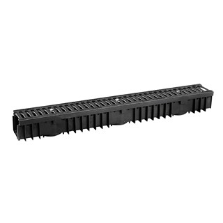 Kanal modularni Styron, 130x1000x90 mm, sa rešetkom, ljevano željezo, A125, 12,5 T