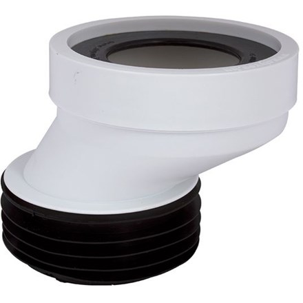 Priključak odvoda toaletne školjke Styron, ekscentar 4 cm, podni