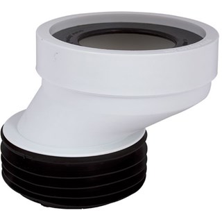 Priključak odvoda toaletne školjke Styron, ekscentar 4 cm, podni