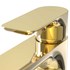Miješalica za umivaonik Voxort Gala Gold, sa gornjim dijelom sifona