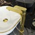 Miješalica za umivaonik Voxort Gala Gold, visoka, sa gornjim dijelom sifona