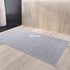 Tepih za kupaonicu Voxort 6200,50x80 cm, svjetlo sivi