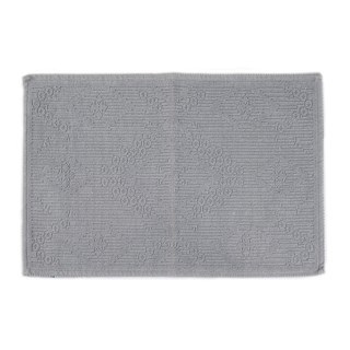 Tepih za kupaonicu Voxort 6300, 50x80 cm, svjetlo sivi