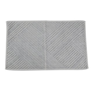 Tepih za kupaonicu Voxort 6400, 50x80 cm, svjetlo sivi