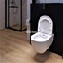 Toaletna školjka viseća sa funkcijom bidea Concepto Brilla Rimless, max. 6 L, 53 cm
