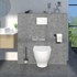 Toaletna školjka viseća Concepto Olivia Rimless, max. 6 L, 52,5 cm