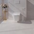 Toaletna četka sa držačem toaletnog papira Voxort, bijela