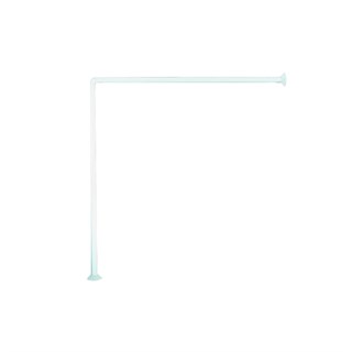 Nosač zavjese Tendance, bijeli, 90 cm, kutni