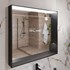 Ogledalo sa LED rasvjetom Concepto+ Bala, 90x80 cm