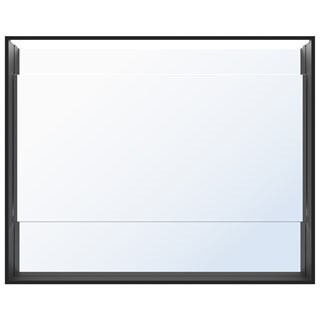 Ogledalo sa LED rasvjetom Concepto+ Bala, 100x80 cm