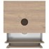 Kupaonski element viseći bez umivaonika Concepto+ Lorena, 60 cm, drvo, sa topom, sa 2 ladice