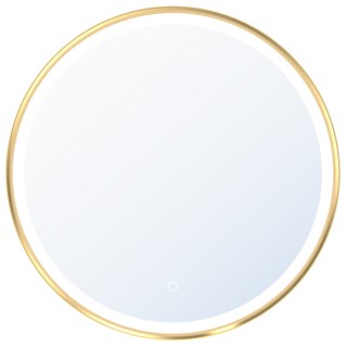 Ogledalo sa LED rasvjetom Concepto+ Kaida Gold Touch, 60 cm 