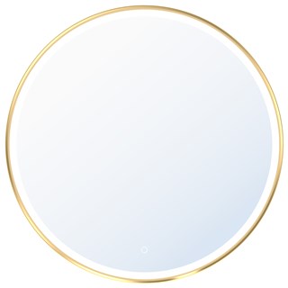 Ogledalo sa LED rasvjetom Concepto+ Kaida Gold Touch, 80 cm 