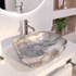 Umivaonik na ploču Concepto Bell Pedra, 49x39,5x15 cm