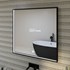 Ogledalo sa LED rasvjetom Concepto+ Rafi Touch, 80x80 cm 