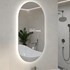 Ogledalo sa LED rasvjetom Concepto+ Odessa Touch, 50x90 cm