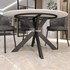 Nogice za stol Concepto Round Star Black, 120/135 cm