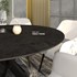 Ploča za stol Concepto Round Black Mat, 120 cm