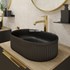 Umivaonik na ploču Concepto Pelia Black, 49x31,5x13 cm