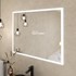 Ogledalo sa LED rasvjetom Concepto+ Chloe Touch, odmagljivač, 100x80 cm 