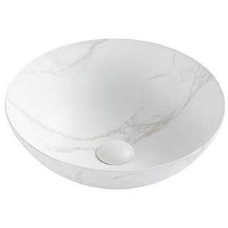 Umivaonik na ploču Concepto Fole Marble mat, 40 cm