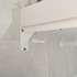 Nosač pultova Concepto+ Korrtek L, čelični, bijeli, 37,5x13x1,5 cm